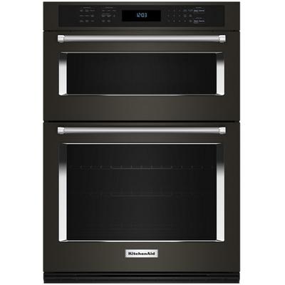 KitchenAid- 30" Combination Wall Oven with Air Fry Mode- KOEC530PBS