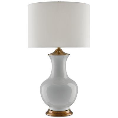 Currey & Co. - Lilou White Table Lamp - 6000-0020