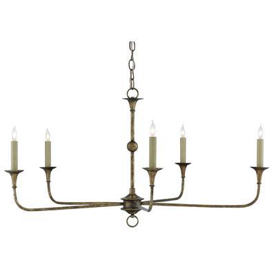 Currey & Co. - Nottaway Bronze Small Chandelier - 9000-0143