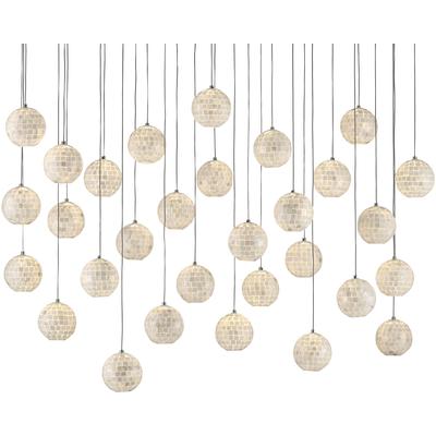 Currey & Co. - Finhorn 30-Light Multi-Drop Pendant - 9000-0721
