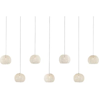 Currey & Co. - Piero Rectangular 7-Light Multi-Drop Pendant - 9000-1066