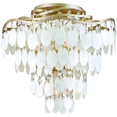 Corbett Lighting - Dolce 4-Light Semi-Flush Mount - 109-34-CPL