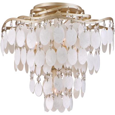 Corbett Lighting - Dolce 4-Light Semi-Flush Mount - 109-34-CPL