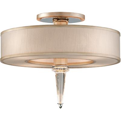 Corbett Lighting - Harlow 4-Light Ceiling Semi-Flush Mount - 166-34-WSL/SS
