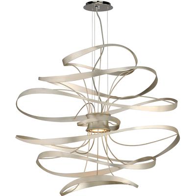 Corbett Lighting - Calligraphy 2-Light Large Pendant - 213-43-SL/SS