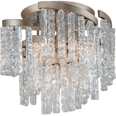 Corbett Lighting - Mont Blanc 5-Light Semi-Flush Mount - 243-35-WSL