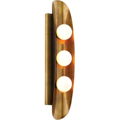 Corbett Lighting - Hopper 3-Light Wall Sconce - 271-13-VB/BBR