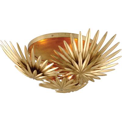 Corbett Lighting - Savvy 3-Light Semi-Flush Mount - 309-33-VGL