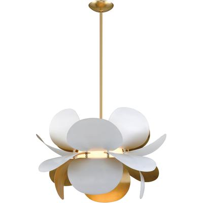 Corbett Lighting - Ginger 1-Light Pendant - 314-43-GL/SWH