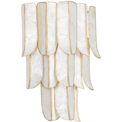 Corbett Lighting - Cartagena Wall Sconce - Vintage Gold Leaf - 365-03-VGL