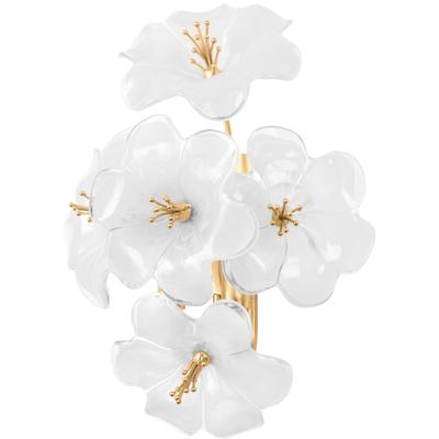 Corbett Lighting - Hygea Wall Sconce - Gold Leaf - 367-01-GL