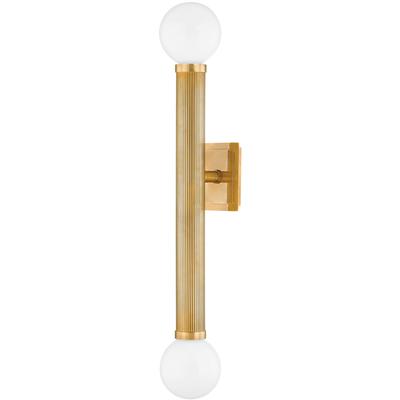 Corbett Lighting - Pienza Wall Sconce - Vintage Brass - 373-02-VB