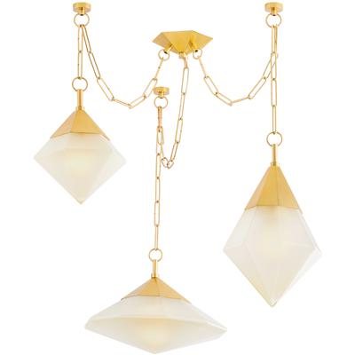 Corbett Lighting - Angelique Chandelier - Vintage Polished Brass - 383-58-VPB