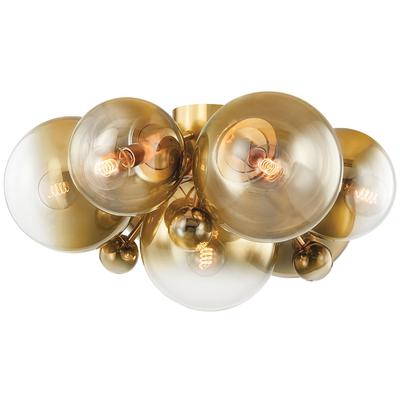 Corbett Lighting - Kyoto 7-Light Flush Mount - 427-07-VPB