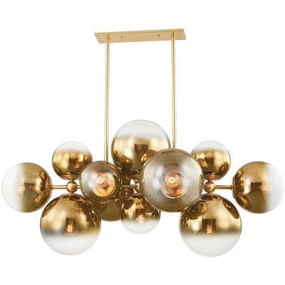 Corbett Lighting - Kyoto 12-Light Island Fixture - 427-56-VPB