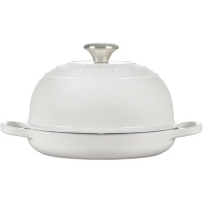 Le Creuset - 9.5" 1.75 qt. Signature Bread Oven - White - 21301024010041