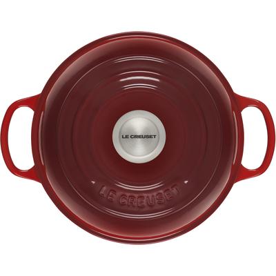 Le Creuset - 9.5" 1.75 qt. Signature Bread Oven - Cerise - 21301024060041
