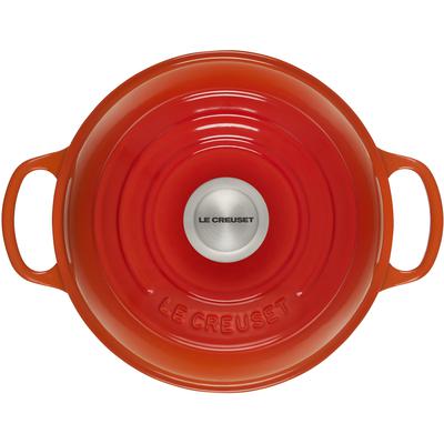Le Creuset - 9.5" 1.75 qt. Signature Bread Oven - Flame - 21301024090041