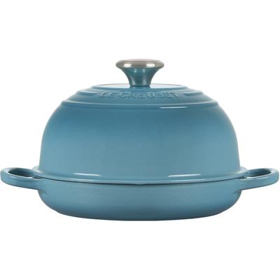 Le Creuset - 9.5" 1.75 qt. Signature Bread Oven - Caribbean - 21301024170041