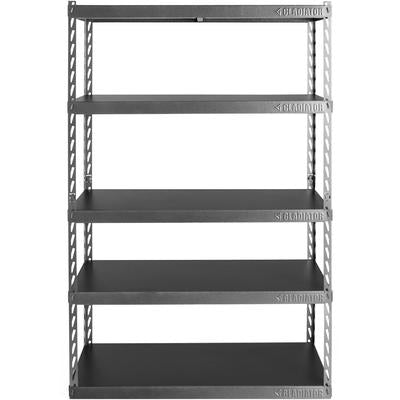 Gladiator - 48" Wide EZ Connect Rack with Five 18" Deep Shelves - GARK485TGG