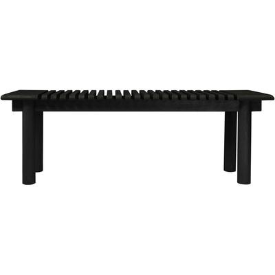 Elk Home - Keller Bench - Shou Sugi Ban - H0075-10842