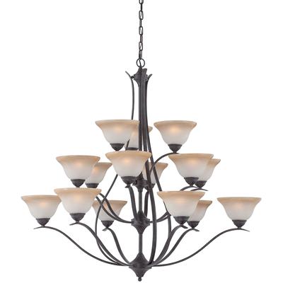 Thomas Lighting - Prestige 15-Light Chandelier - Sable Bronze - TK0023722