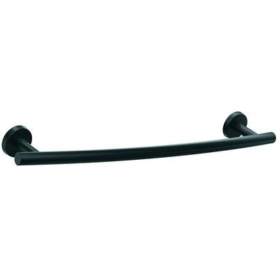 Amerock - Arrondi 18" (457 mm) Towel Bar - Matte Black - BH26543MB