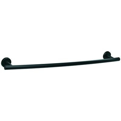 Amerock - Arrondi 24" (610 mm) Towel Bar - Matte Black - BH26544MB