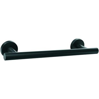 Amerock - Arrondi 9" (229 mm) Towel Bar - Matte Black - BH26546MB