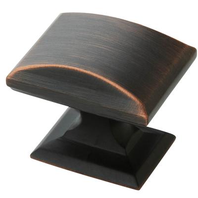 Amerock - Candler 1-1/4" (32 mm) Length Cabinet Knob - Oil Rubbed Bronze - BP29340ORB