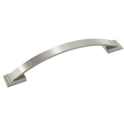Amerock - Candler 6-5/16" (160 mm) Center-to-Center Cabinet Pull - Satin Nickel - BP29364G10