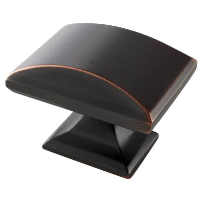 Amerock - Candler 1-1/2" (38 mm) Length Cabinet Knob - Oil Rubbed Bronze - BP29368ORB