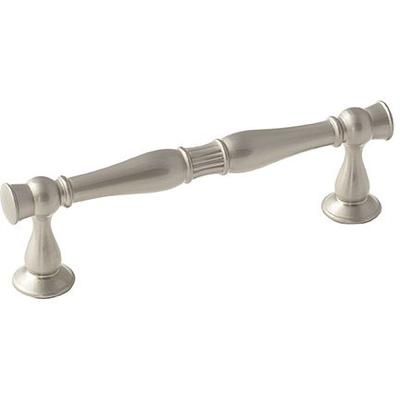 Amerock - Crawford 3-3/4" (96 mm) Center-to-Center Cabinet Pull - Satin Nickel - BP36593G10