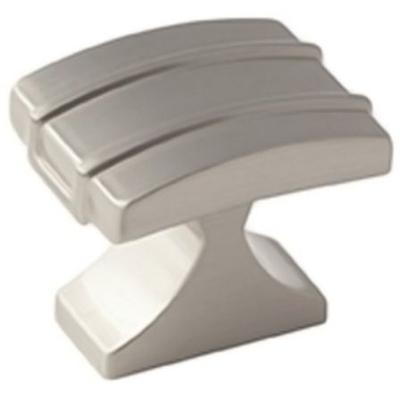 Amerock - Davenport 1-1/4" (32 mm) Length Cabinet Knob - Satin Nickel - BP36601G10