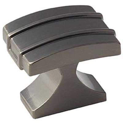 Amerock - Davenport 1-1/4" (32 mm) Length Cabinet Knob - Gunmetal - BP36601GM