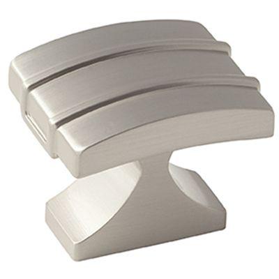 Amerock - Davenport 1-1/2" (38 mm) Length Cabinet Knob - Satin Nickel - BP36602G10