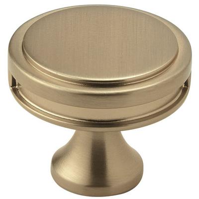 Amerock - Oberon 1-3/8" (35 mm) Diameter Cabinet Knob - Golden Champagne - BP36603BBZ