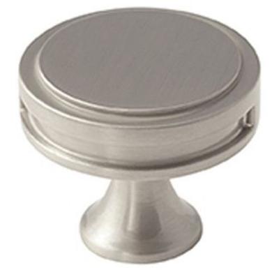 Amerock - Oberon 1-3/8" (35 mm) Diameter Cabinet Knob - Satin Nickel - BP36603G10