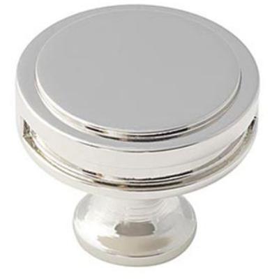 Amerock - Oberon 1-3/8" (35 mm) Diameter Cabinet Knob - Polished Nickel - BP36603PN