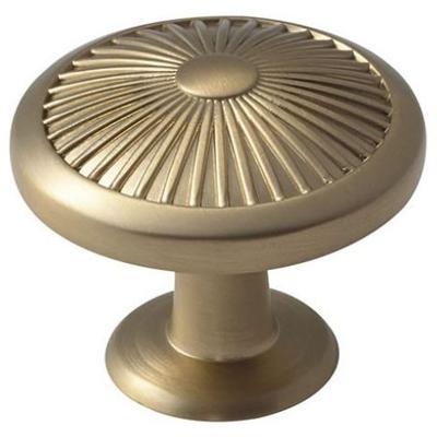 Amerock - Crawford 1-3/8" (35 mm) Diameter Cabinet Knob - Golden Champagne - BP36613BBZ