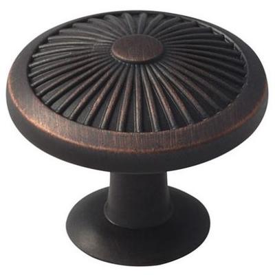 Amerock - Crawford 1-3/8" (35 mm) Diameter Cabinet Knob - Oil Rubbed Bronze - BP36613ORB