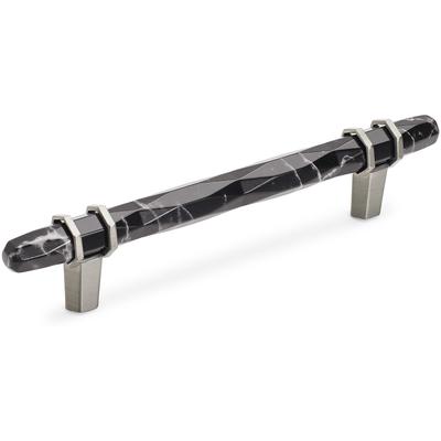 Amerock - Carrione 5-1/16" (128 mm) Center-to-Center Cabinet Pull - BP36649MBKG10