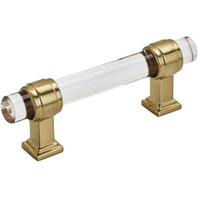 Amerock - Glacio Cabinet Pull - Clear/Champagne Bronze - BP36659CCZ