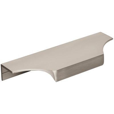 Amerock - Extent 4-9/16" (116 mm) Center-to-Center Satin Nickel Cabinet Edge Pull - BP36751G10