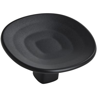 Amerock - Concentric 1-9/16" (40 mm) Diameter Cabinet Knob - Matte Black - BP36810MB