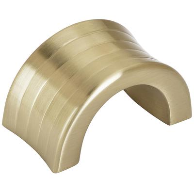 Amerock - Concentric 1-1/4" (32 mm) Center-to-Center Cabinet Finger Pull - Golden Champagne - BP36811BBZ