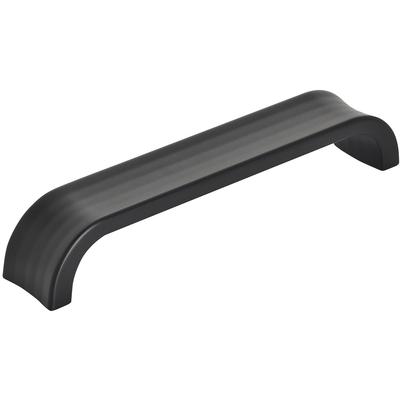 Amerock - Concentric 5-1/16" (128 mm) Center-to-Center Arch Cabinet Pull - Matte Black - BP36813MB