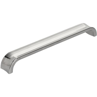 Amerock - Concentric 7-9/16" (192 mm) Center-to-Center Arch Cabinet Pull - Polished Nickel - BP36815PN