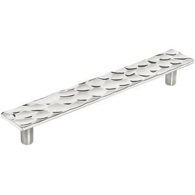 Amerock - Kamari 6-5/16" (160 mm) Center-to-Center Cabinet Pull - Polished Nickel - BP36824PN