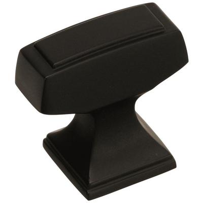 Amerock - Mulholland 1-1/4" (32 mm) Length Cabinet Knob - Black Bronze - BP53029BBR